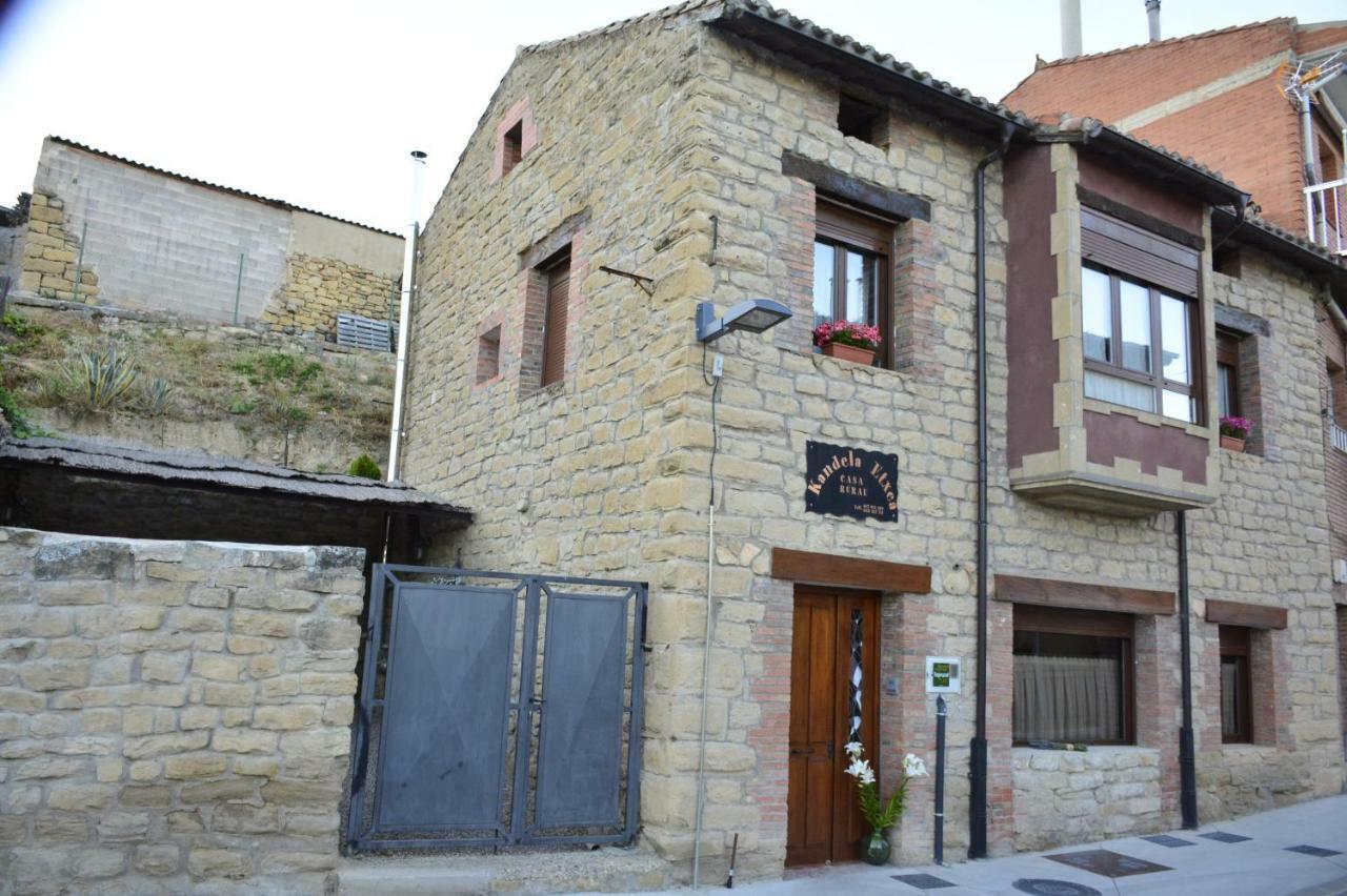 坎德拉艾特克西亚乡村民宿 La puebla de Labarca 外观 照片